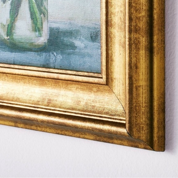 STUDIO MCGEE NWT floral arrangement framed wall art canvas -11x14 - Picture 3 of 5